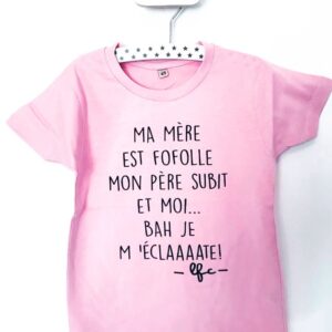 T-Shirts Messages Enfants